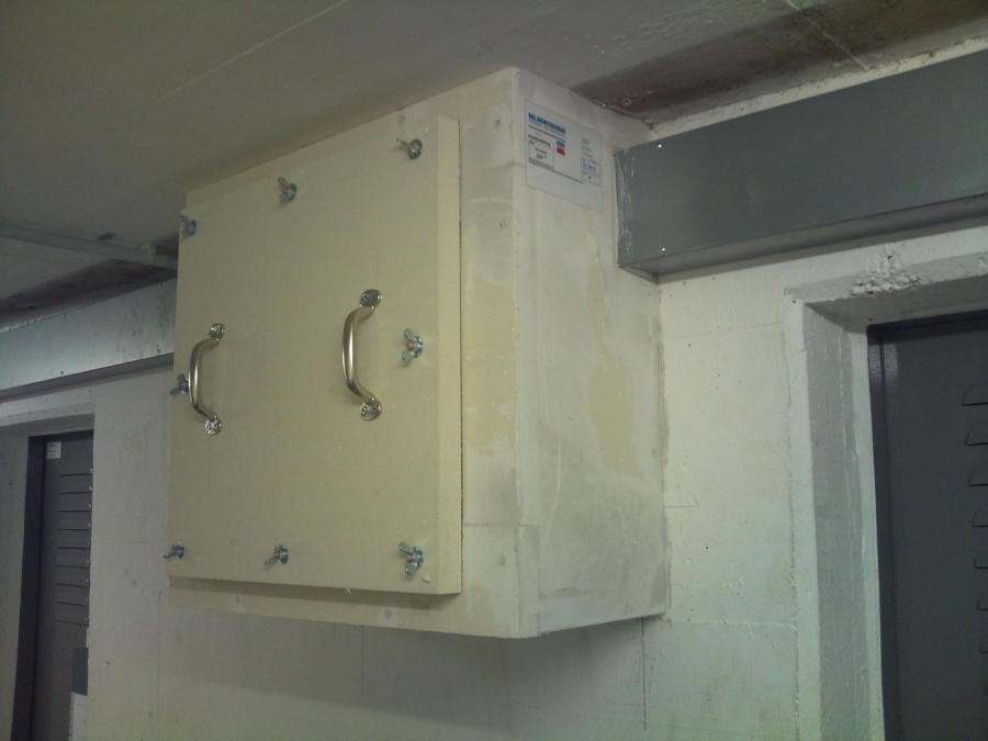 Brandschutz gerechter Bau in einer Generalfeldmarschall Rommel Kaserne